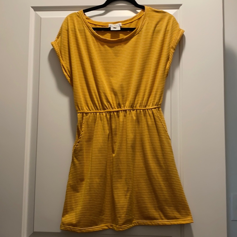MustRd Yellow Sun Dress